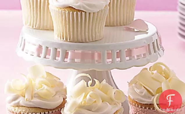 Einfache Hochzeit Cupcakes
