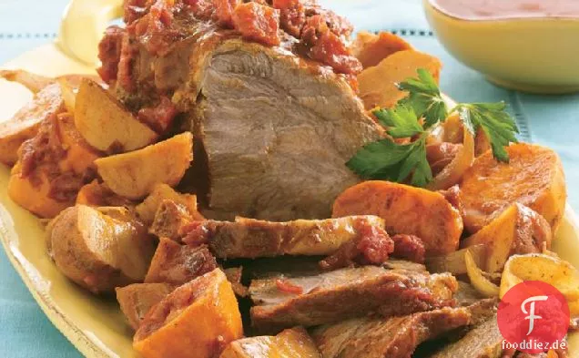 Slow-Cooker Chipotle Schweinebraten