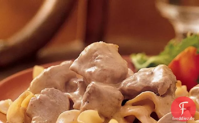 Slow-Cooker Beef Stroganoff (Kochen für 2)