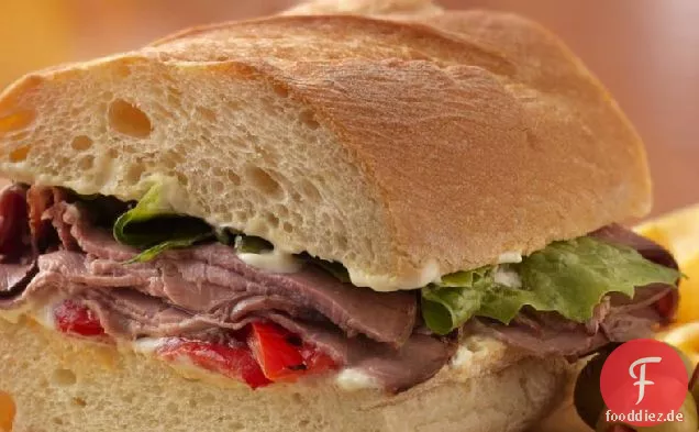 Make-Ahead Roastbeef Sandwich