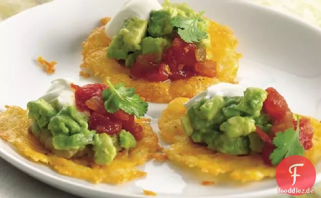 Guacamole-Käse-Chips