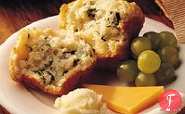 Käse-Spinat-Muffins