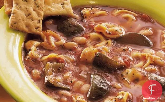 Slow-Cooker Italienischer Tortellini-Eintopf