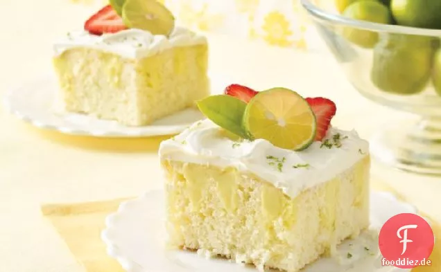 Schlüssel Lime Poke Kuchen