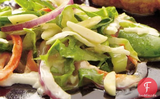 Asiatischer geworfener Salat