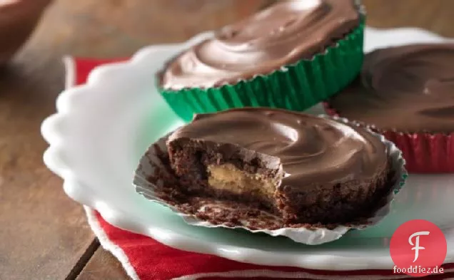 Erdnussbutter Tasse Brownies