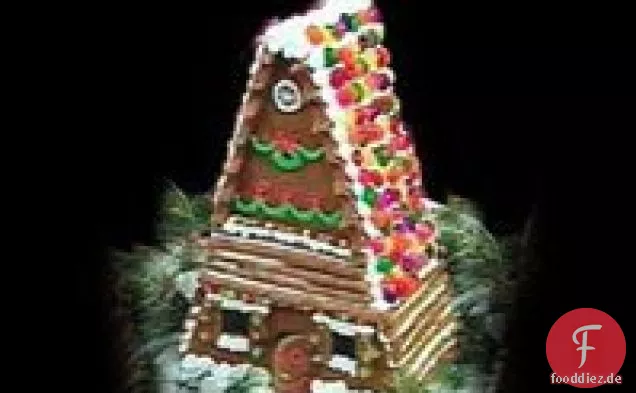 Frohe Feiertage Lebkuchenhaus