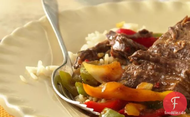 Slow-Cooker Ingwer-Rindfleisch Braten
