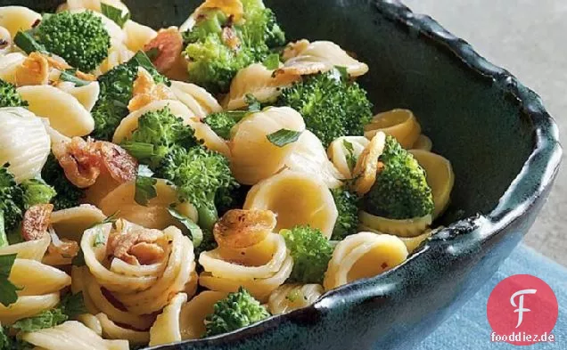 Orecchiette mit Brokkoli in Knoblauchöl