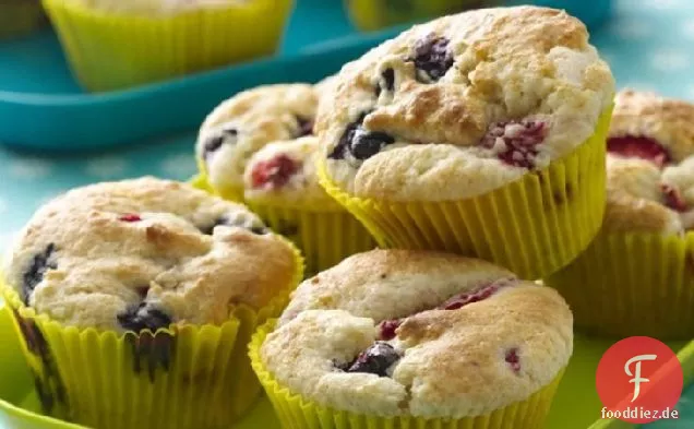 Berry Shortcake-Muffins