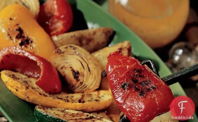 Würziges gegrilltes Gemüse