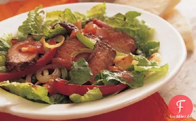 Gegrilltes Rindfleisch Fajita Salat