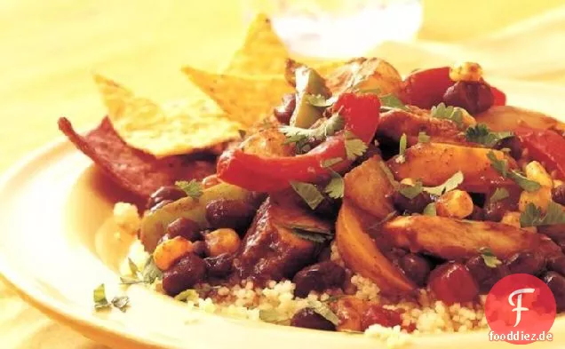 Südwest Huhn und Couscous