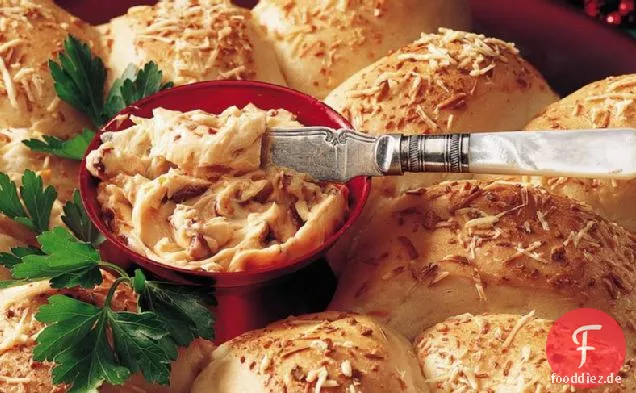 Knoblauch-Brot-Kranz