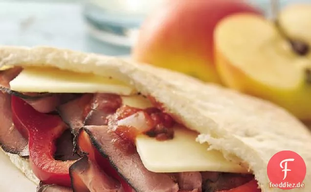 Rindfleisch Fajita Pitas