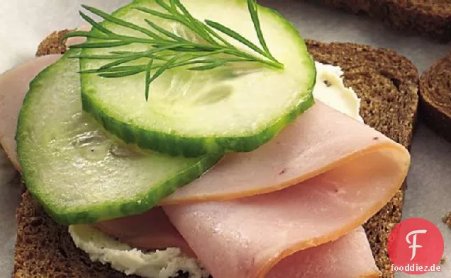 Dilly Schinken-Käse-Sandwiches