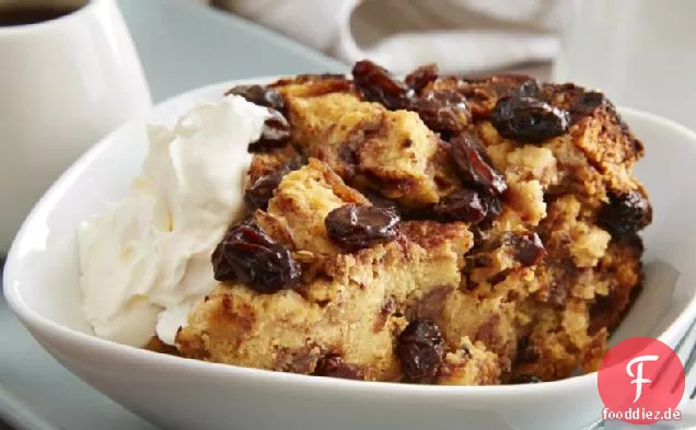 Slow-Cooker Zimt-Rosinen-Brot-Pudding
