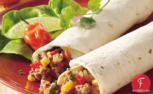 Die Türkei Weiche Tacos