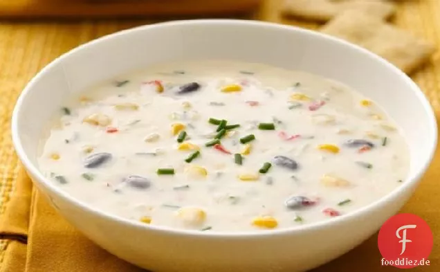 Cremige südwestlichen Mais Chowder