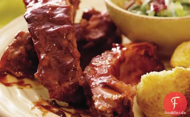 Slow-Cooker Karibik gewürzte Rippen