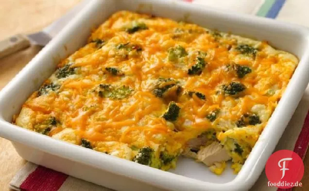 Thunfisch und Brokkoli backen
