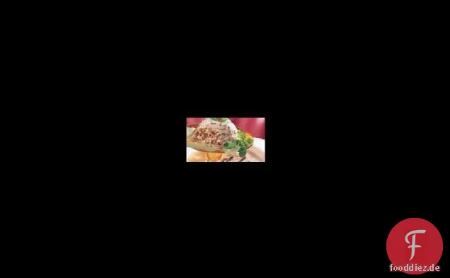 Die Türkei und Getrockneten Früchten, Pastete