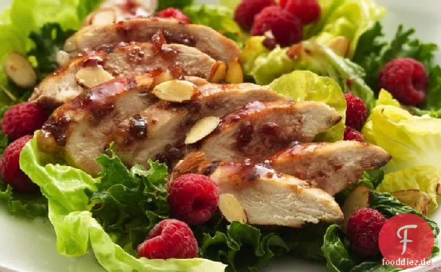 Gegrillter Himbeer-Chipotle-Hühnersalat