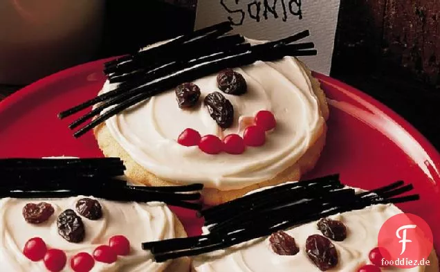 Jolly Schneemann Cookies