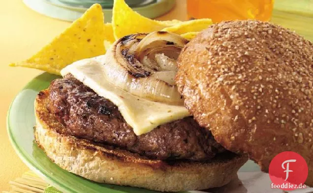 Gegrillter Chili-Burger