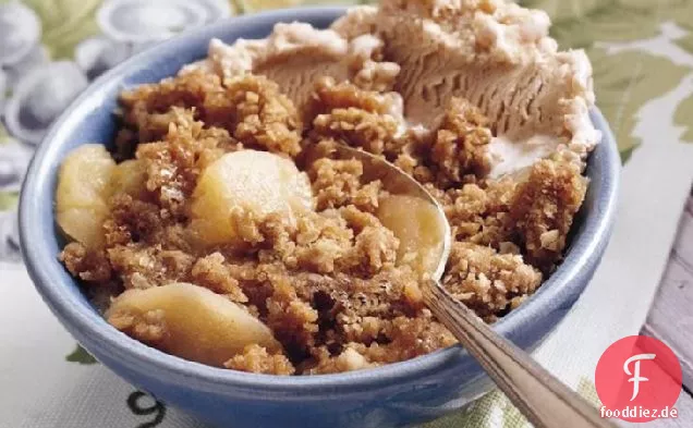 Mikrowelle Apple Crisp