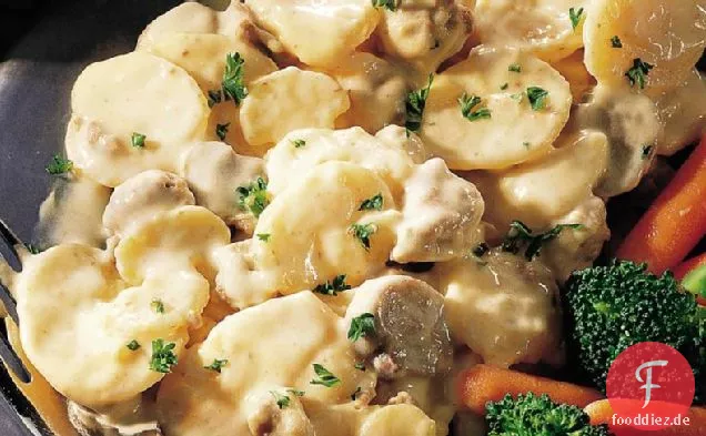 Au-Gratin-Kartoffeln Stroganoff