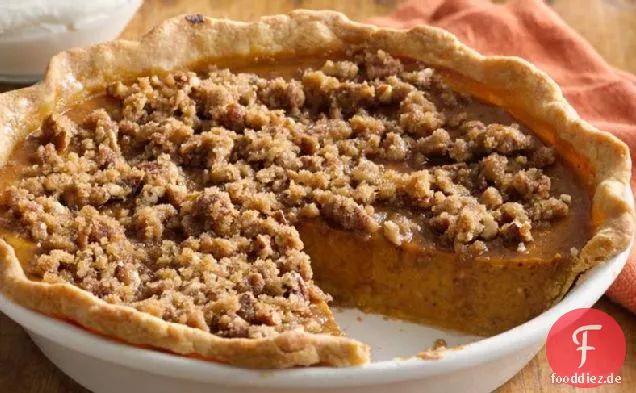Sweet Potato Pie mit Maismehl Teig