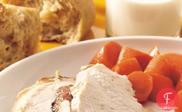 Gegrillte Honig-Senf-Putenbrust