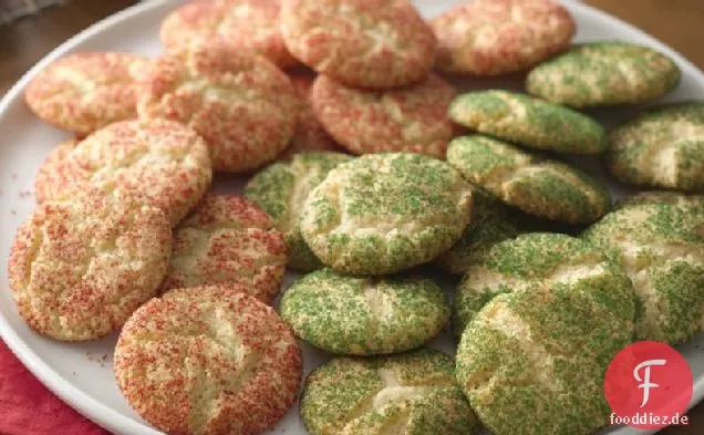Weihnachten Snickerdoodles (Cookie Austausch Menge)