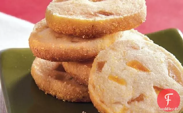Zitrus Maismehl Shortbread