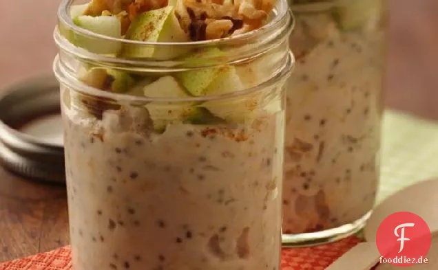 Apple Crisp Kühlschrank Haferflocken