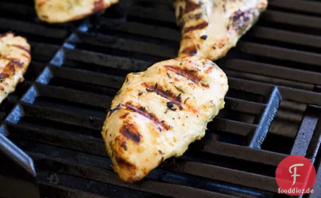 Rosmarin-Senf-Gegrilltes Huhn