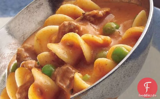 Burger Rindfleisch-Suppe