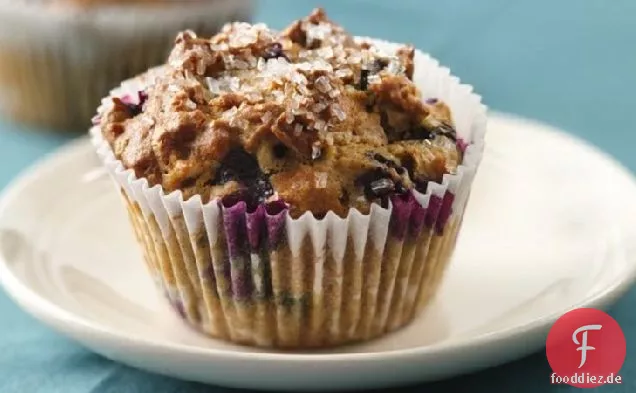 Blueberry - 'n' - Hafer-Muffins