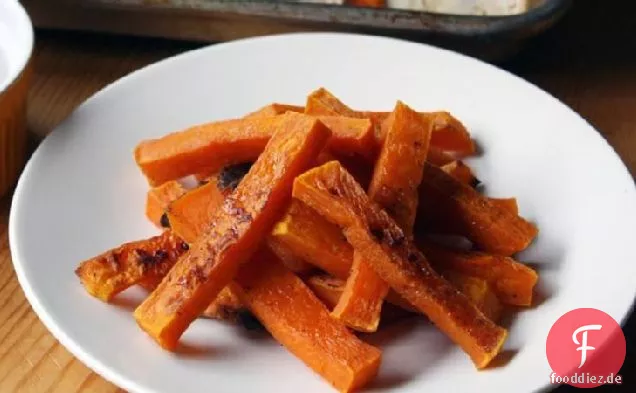 Gebackener Butternut Squash Pommes Frites