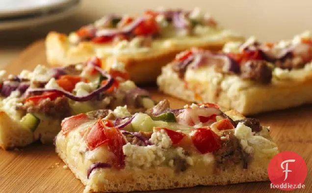 Einfache Gyro-Pizza