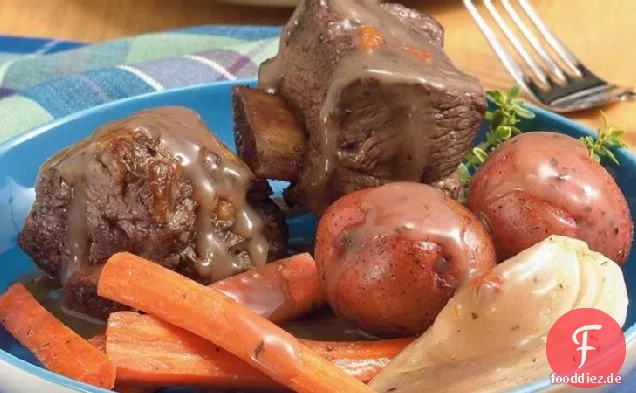Slow-Cooker Short Rib Dinner