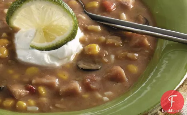 Jamaikanische Schinken- und Bohnensuppe