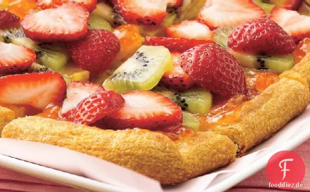 Erdbeer-Kiwi-Mandel-Torte