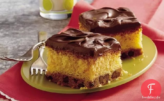 Chocolate Chip Cookie Überraschung Kuchen