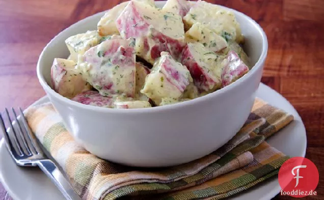 Cremige Kartoffel-Senf-Salat
