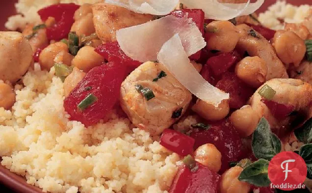 Hähnchen-Gemüse-Couscous