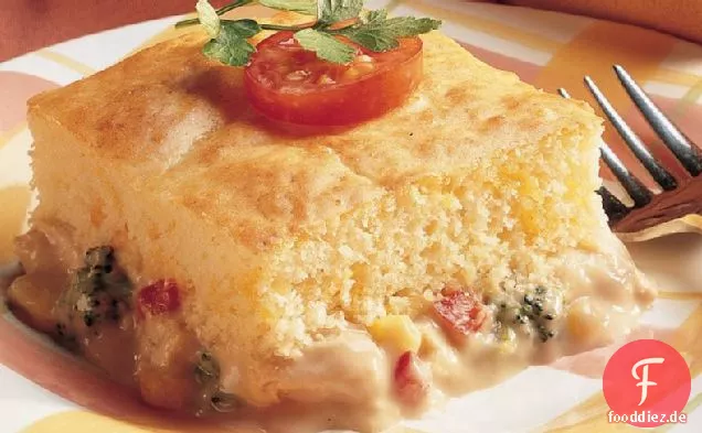 Einfach die Türkei Pot Pie (Kochen für 2)