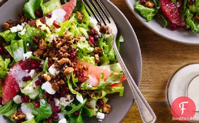 Winter Obstsalat mit Feta