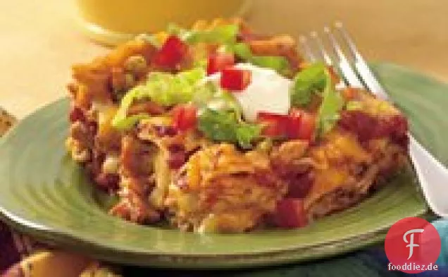 Taco Fiesta Huhn Lasagne